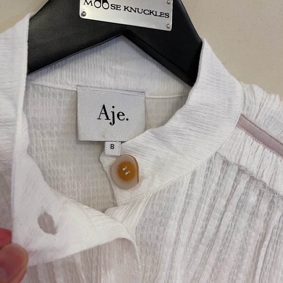 Aje White Harvest Blouse AU8=S - Picture 11 of 11